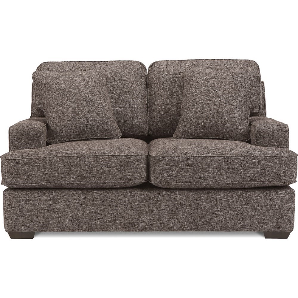 LaZBoy Paxton 630663 Contemporary Premier Loveseat with Comfort Core